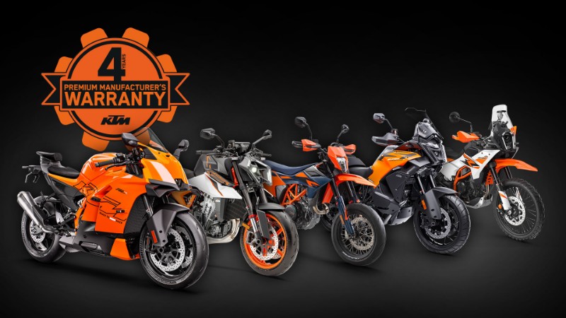 KTM And Husqvarna Extend 4 Year Warranty Across Road Legal Bikes